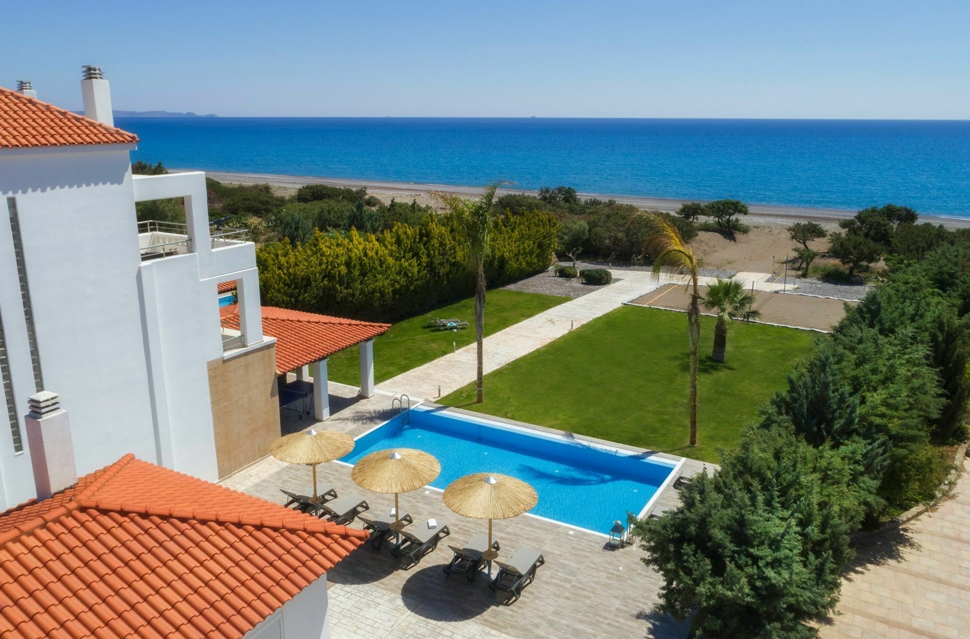 Antonoglou Beach Villas - Waterfront Luxury Retreat Лахания Екстериор снимка